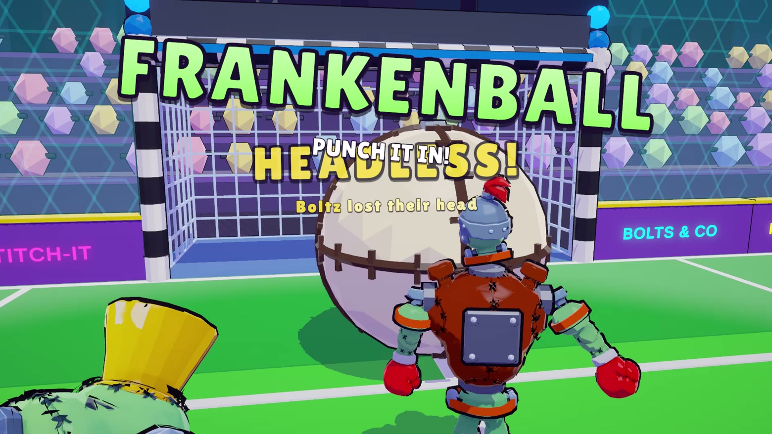 Frankenball: football, but your legs are optional.